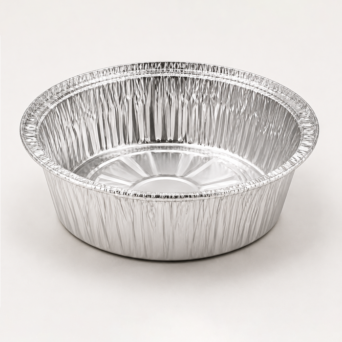 Round Aluminum Container